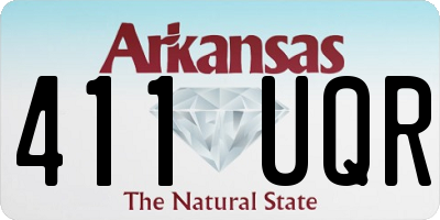 AR license plate 411UQR