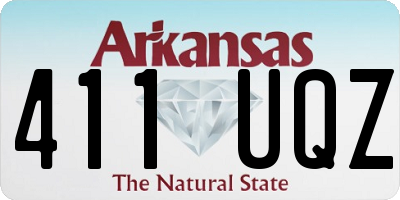 AR license plate 411UQZ