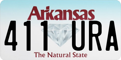 AR license plate 411URA