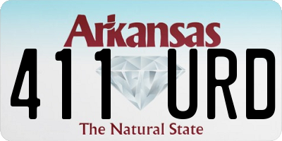 AR license plate 411URD