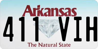 AR license plate 411VIH