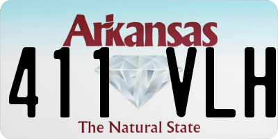 AR license plate 411VLH