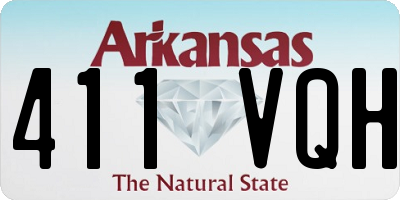AR license plate 411VQH