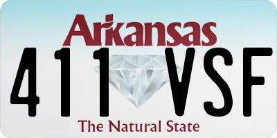 AR license plate 411VSF