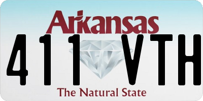 AR license plate 411VTH
