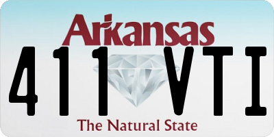 AR license plate 411VTI