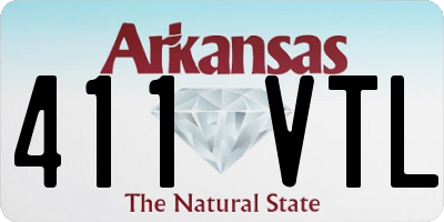 AR license plate 411VTL