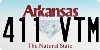 AR license plate 411VTM