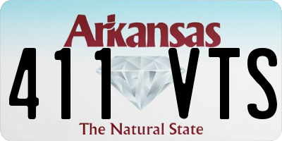 AR license plate 411VTS