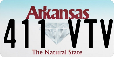 AR license plate 411VTV