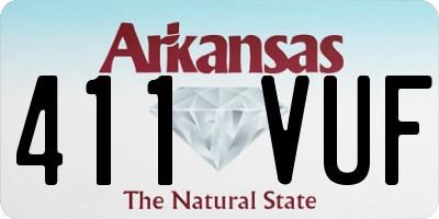 AR license plate 411VUF