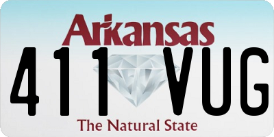 AR license plate 411VUG
