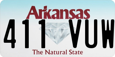 AR license plate 411VUW