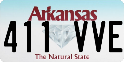 AR license plate 411VVE