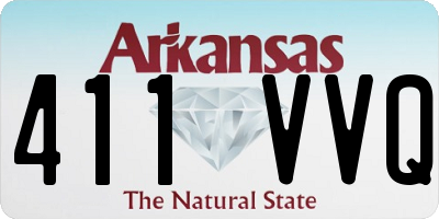 AR license plate 411VVQ
