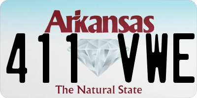 AR license plate 411VWE
