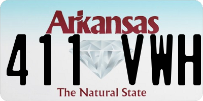 AR license plate 411VWH