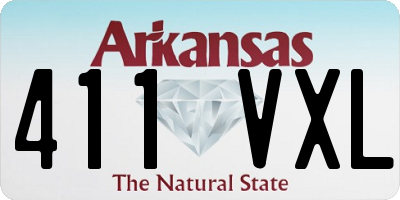 AR license plate 411VXL