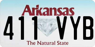 AR license plate 411VYB