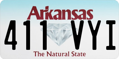 AR license plate 411VYI
