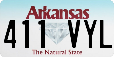 AR license plate 411VYL