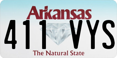 AR license plate 411VYS