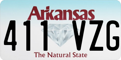AR license plate 411VZG