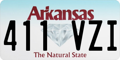 AR license plate 411VZI