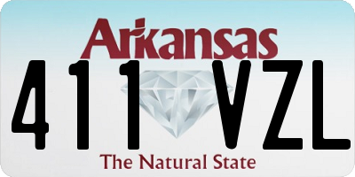 AR license plate 411VZL