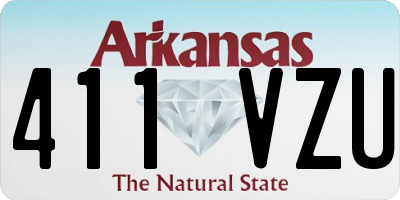 AR license plate 411VZU