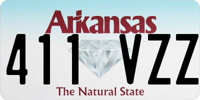 AR license plate 411VZZ