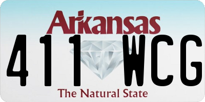 AR license plate 411WCG
