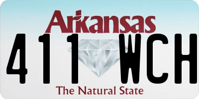 AR license plate 411WCH