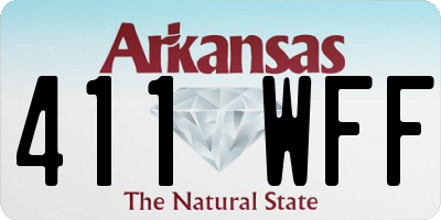 AR license plate 411WFF