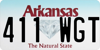 AR license plate 411WGT