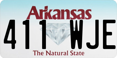 AR license plate 411WJE