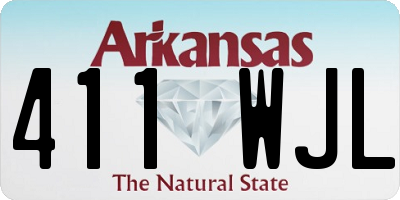 AR license plate 411WJL
