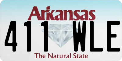 AR license plate 411WLE