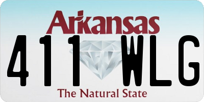 AR license plate 411WLG