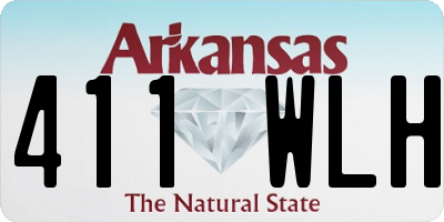 AR license plate 411WLH