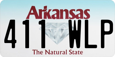 AR license plate 411WLP
