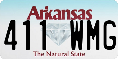 AR license plate 411WMG