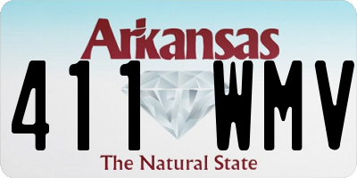 AR license plate 411WMV