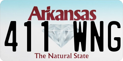 AR license plate 411WNG