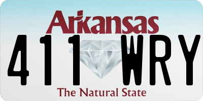 AR license plate 411WRY