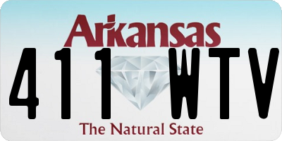 AR license plate 411WTV