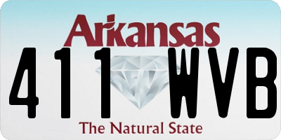 AR license plate 411WVB