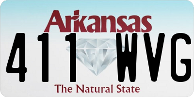 AR license plate 411WVG