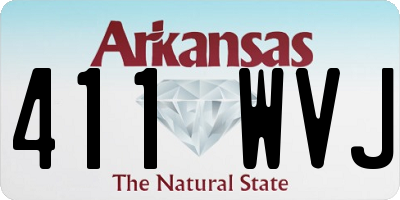 AR license plate 411WVJ