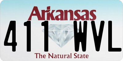 AR license plate 411WVL